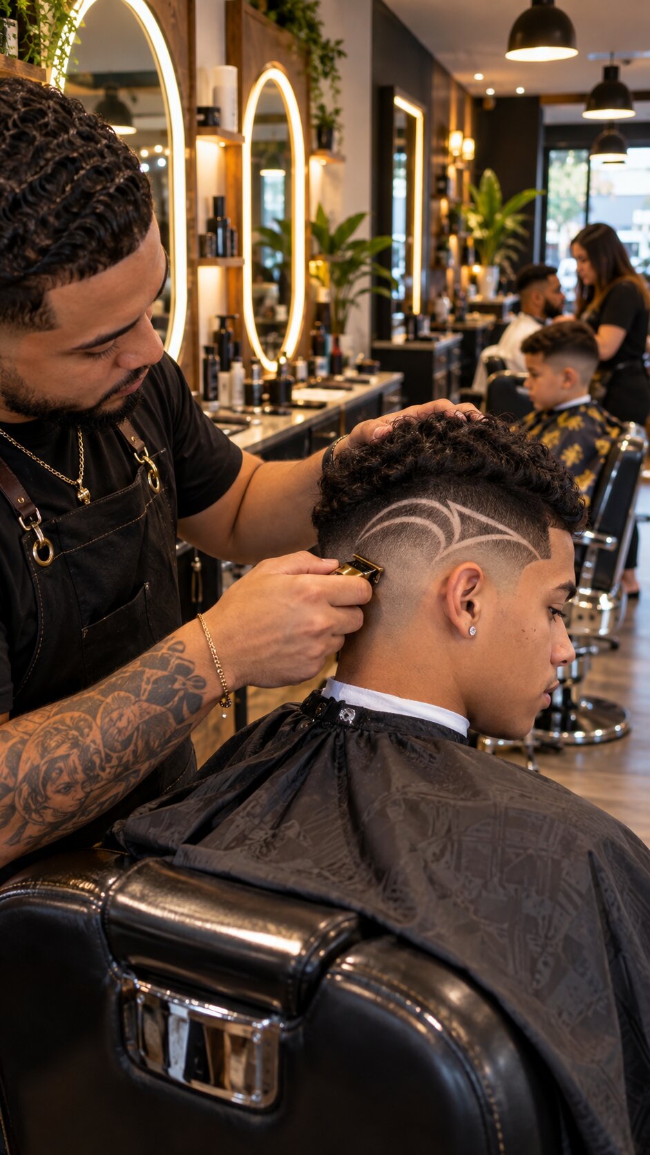 hair designs in Vista, CA